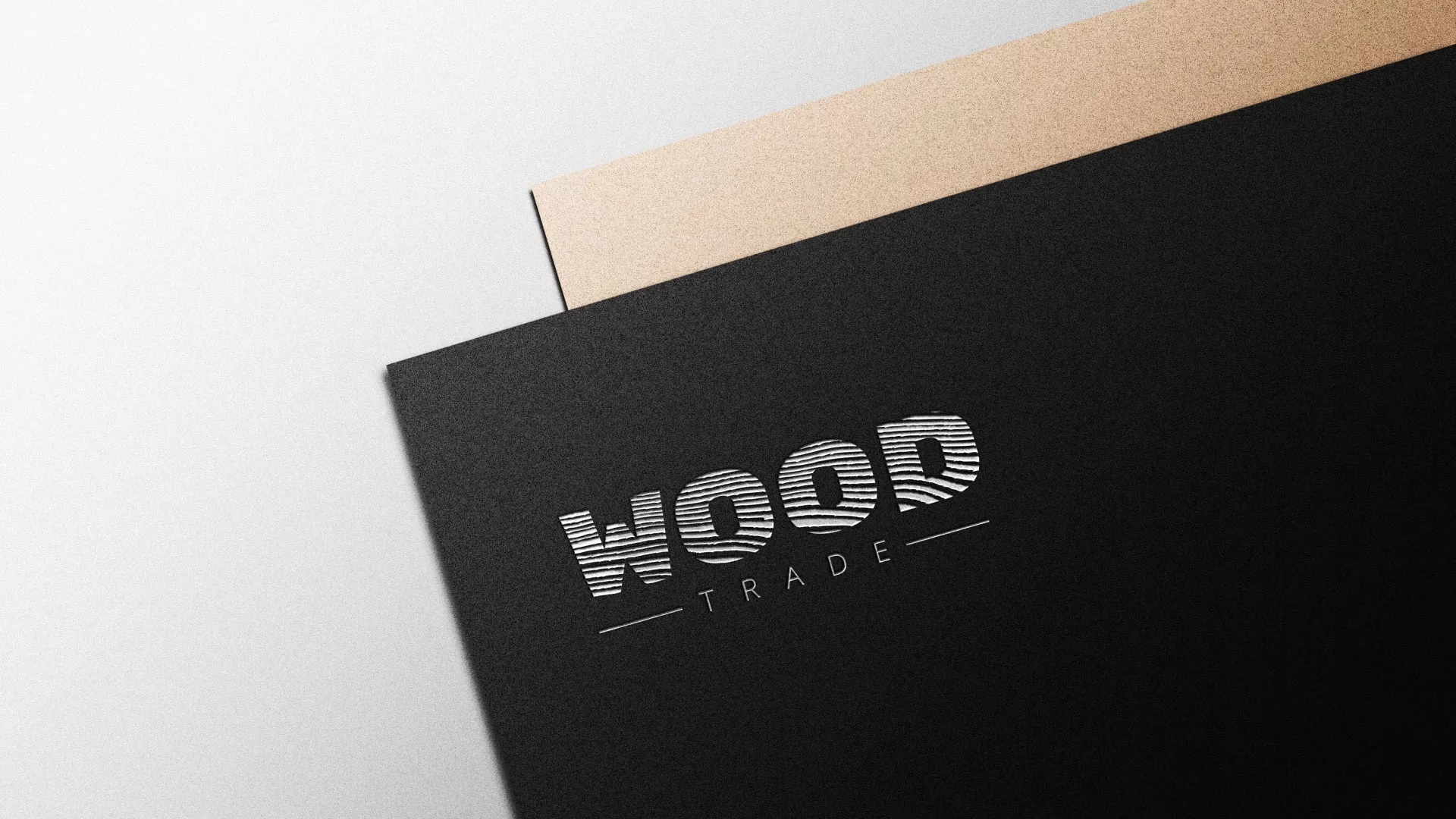 Разработка логотипа для компании «Wood Trade» в Ленинске