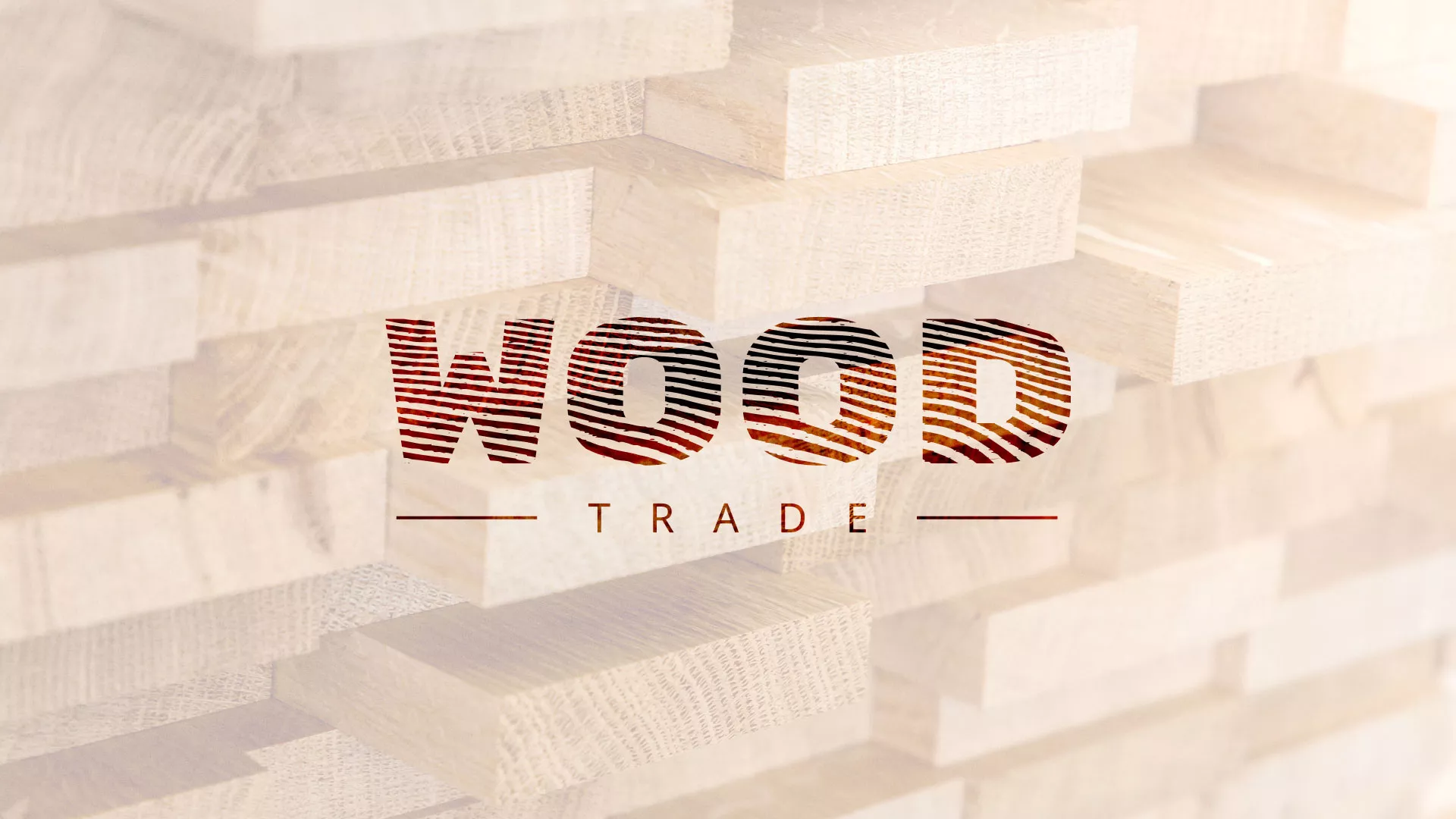 Разработка логотипа для компании «Wood Trade» в Ленинске